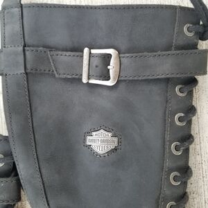 Harley-Davidson women's size 7 knee high lace-up boots